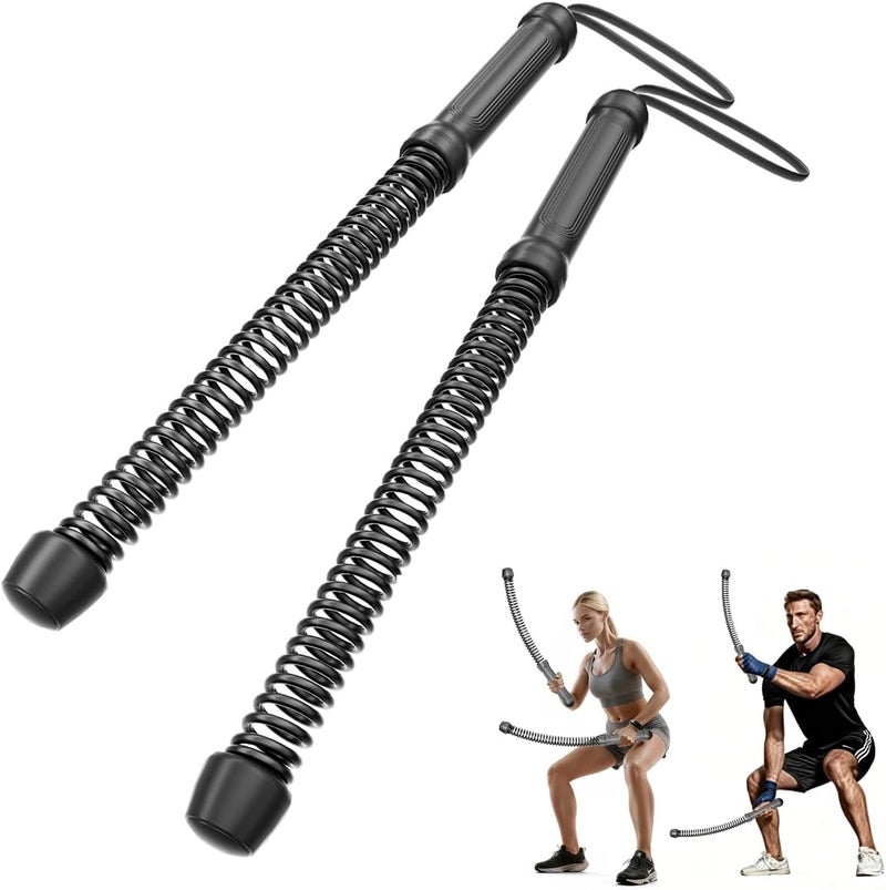 ELLAVA حبال المعركة بدون حبال لاسلكية لصالة الألعاب الرياضية المنزلية – حبل تمرين محمول بوزن لحصص HIIT، الكارديو وتدريب القوة، معدات تمرين كاملة للجسم ذات تأثير منخفض للرجال والنساء - Image 1